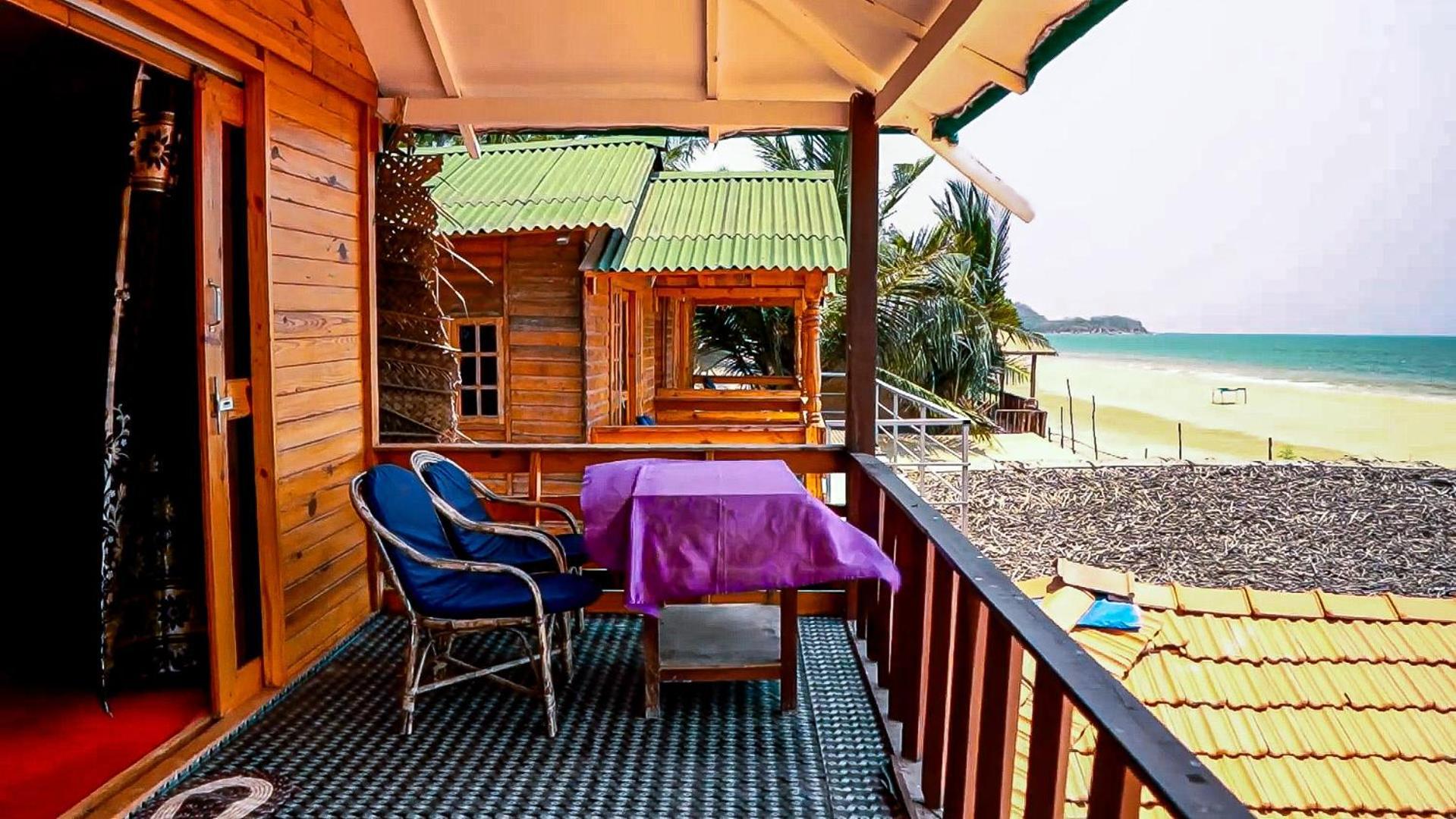 Hotel Om Sai Beach Huts Agonda Zewnętrze zdjęcie